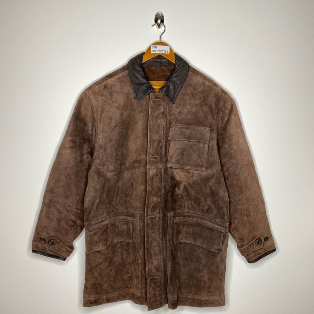 Vintage Timberland genuine suede leather‎ jacket